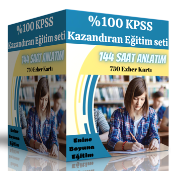 %100 Kpss Kazandıran Eğitim Seti - Enine Boyuna Eğitim - Enine Boyuna Eğitim