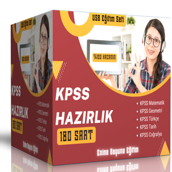 2024 Kpss Hazırlık Seti (180 Anlatım) - Enine Boyuna Eğitim - Enine Boyuna Eğitim