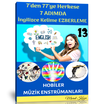 7 Adımda İngilizce Kelime Ezberleme Kitabı-13 - Enine Boyuna Eğitim - Enine Boyuna Eğitim