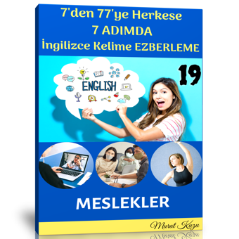 7 Adımda İngilizce Kelime Ezberleme Kitabı-19 - Enine Boyuna Eğitim - Enine Boyuna Eğitim