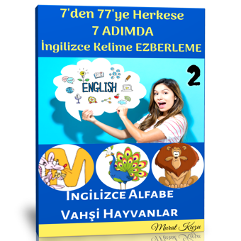 7 Adımda İngilizce Kelime Ezberleme Kitabı-2 - Enine Boyuna Eğitim - Enine Boyuna Eğitim