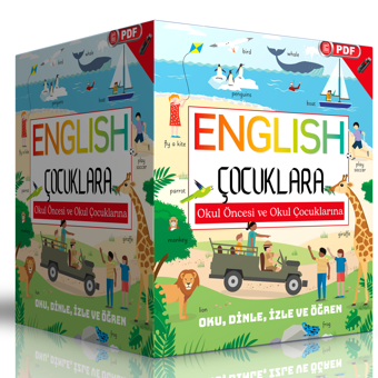 Çocuklara İngilizce Eğitim Seti (Dijital Eğitim) - Enine Boyuna Eğitim - Enine Boyuna Eğitim
