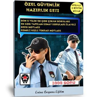 Özel Güvenlik Sınavı Hazırlık Seti - Enine Boyuna Eğitim - Enine Boyuna Eğitim