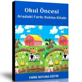 Okul Öncesi Fark Bulma Kitabı - Enine Boyuna Eğitim - Enine Boyuna Eğitim