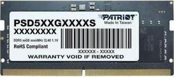 PATRIOT SIGNATURE PSD532G48002S 32GB DDR5 4800MHz CL40 SODIMM