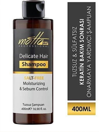 Motto Plus Professional Keratin Tuzsuz Şampuan 400 Ml