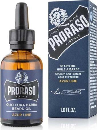 Proraso Sakal Bakım Yağı Azur Lıme 30Ml