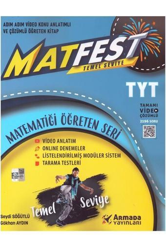 Armada Tyt Matfest Temel Seviye Soru Kitabı - Armada Yayınları - Armada Yayınları