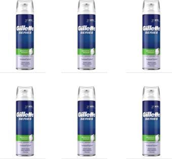 Gillette Sensitive Tıraş Köpüğü Hassas Cilter 250ml x 6 Adet