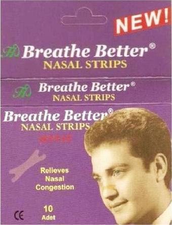 Breathe Better Nasal Strips Burun Bandı 10 Adet