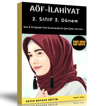 Aöf- İlahiyat 2. Sınıf 3. Dönem Tüm Dersler - Enine Boyuna Eğitim - Enine Boyuna Eğitim