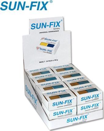 Sun-Fix 100 gr Universal Verwendbar Macun Kaynak Yapıştırıcı 24 Adet 1 Koli Paket