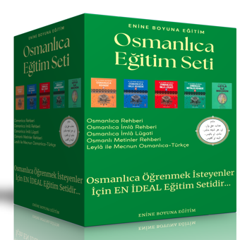 Osmanlıca Öğreten Eğitim Seti (5 Süper Kitap) - Enine Boyuna Eğitim - Enine Boyuna Eğitim