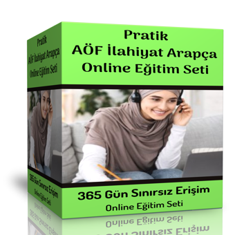 Pratik Aöf İlahiyat Arapça Görüntülü Eğitim Seti - Enine Boyuna Eğitim - Enine Boyuna Eğitim