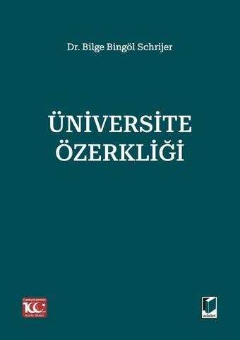 Üniversite Özerkliği - Adalet Yayınları