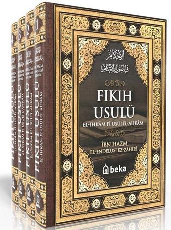 Fıkıh Usulü - el İhkam fi Usulil Ahkam - 4 Cilt Takım - Beka Yayınları