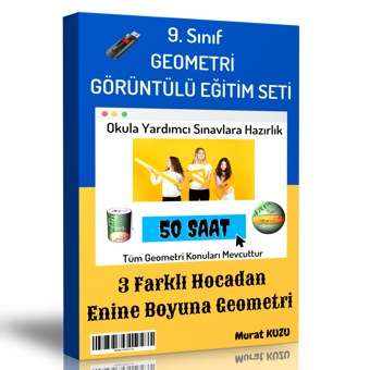 9. Sınıf Geometri Görüntülü Eğitim Seti (50 Saatlik Özel Anlatım) - Enine Boyuna Eğitim - Enine Boyuna Eğitim