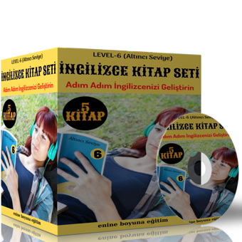 İngilizce Hikaye Seti Level-6 (5 Kitap Cdli) - Enine Boyuna Eğitim - Enine Boyuna Eğitim