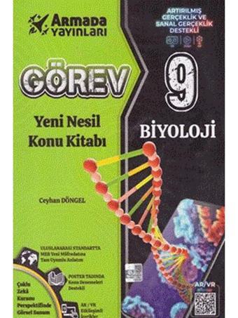 Armada Görev 9.Sınıf Biyoloji Yeni Nesil Konu Kitabı - Armada Yayınları - Armada Yayınları