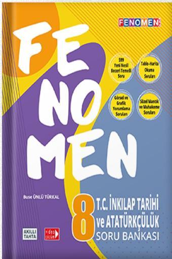8. Sınıf Lgs Fenomen T.C. Inkılap Tarihi Ve Atatürkçülük Soru Bankası - Gama Yayınları - Gama Yayınları