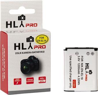 Hlypro Nikon S4150 için EN-EL19 Batarya