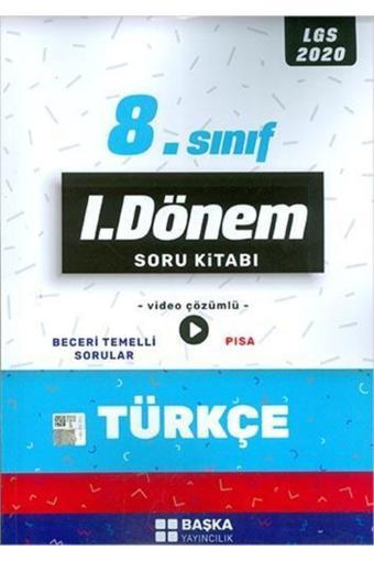 2020 Lgs 1.Dönem Türkçe Soru Kitabı - Başka Yayıncılık - Başka Yayıncılık