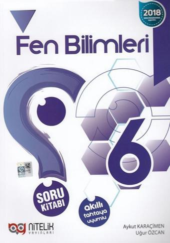 Nitelik Yayınları 6.Sınıf Fen Bilimleri Soru Kitabı - Nitelik Yayınları