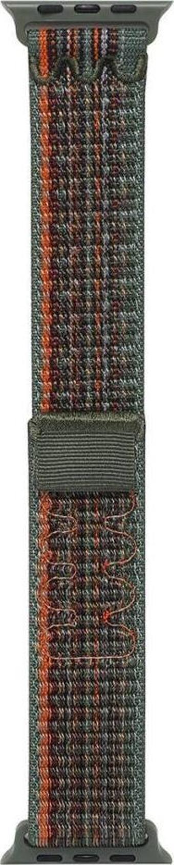 Watch 10 46mm KRD-91 Hasır Kordon Strap Renkli Kayış