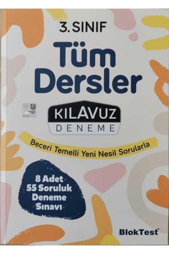 Bloktest 3. Sınıf Tüm Dersler Kılavuz Deneme Vizyonkitabevi - Tudem Yayınları - Bloktest Yayınları