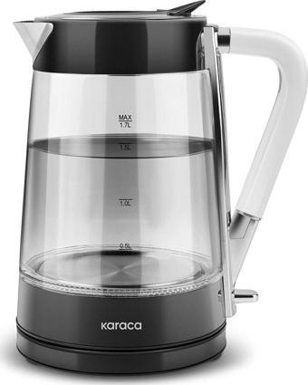 Karaca Pure Cam Su Isıtıcısı 2200W 1.7 Lt