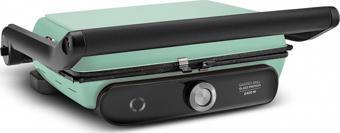 Karaca Gastro Grill Glass Premium 2400W Tost Ve Izgara Makinesi Blue Mist