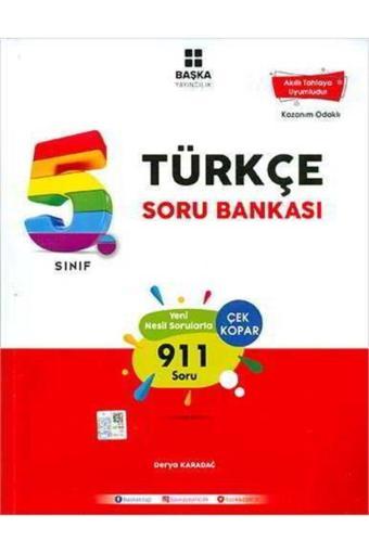 5. Sınıf Türkçe Soru Bankası - Başka Yayıncılık - Başka Yayıncılık