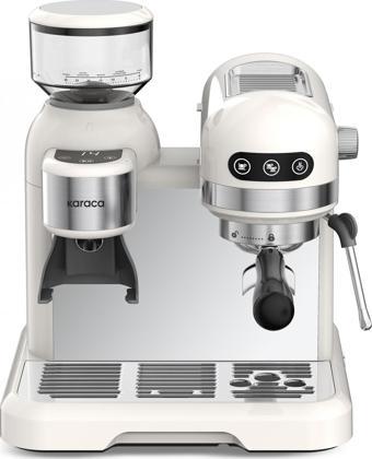 Karaca Coffeemaid Kahve Öğütücülü, Köpürtücülü 19 Bar Basınçlı Espresso Latte Cappuccino Americano Mk. 1,4L