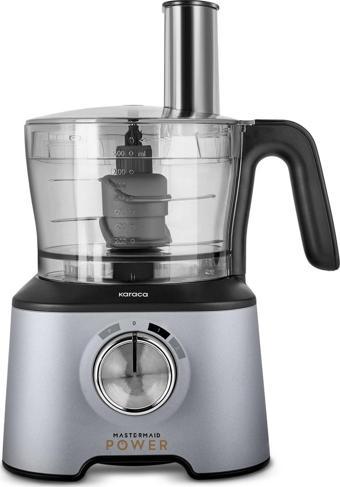 Karaca Mastermaid Power 10 İn 1 Mutfak Robotu Silver Blender Seti 2000W