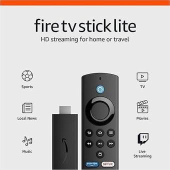 Amazon Fire TV Stick Lite Medya Oynatıcı | Alexa Sesli Kumanda | 2021