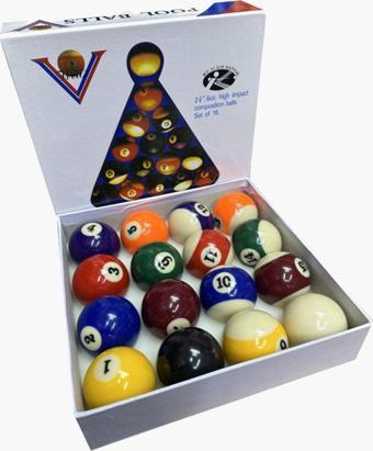 Pool Balls Amerikan Bilardo Top Seti 57.2 Mm