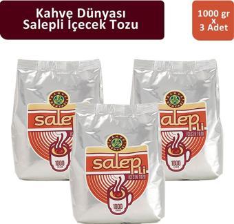 Kahve Dünyası Salep 1000 gr x 3 Adet