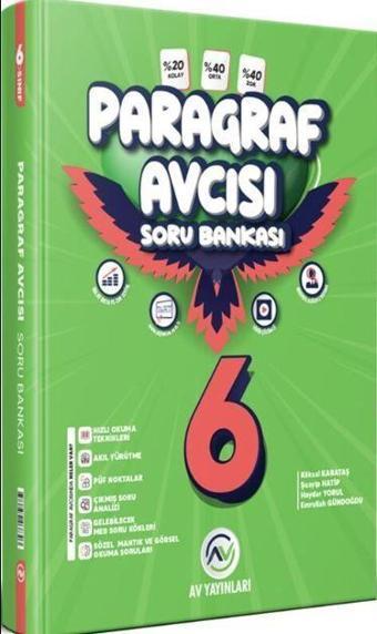6. Sınıf Paragraf Soru Avcısı Soru Bankası - Av Yayınları