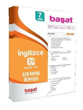 7. Sınıf İngilizce Yaprak Test - Başat Yayınları