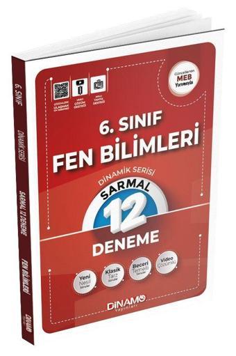 6. Sınıf Fen Bilimleri 12'li Sarmal Deneme - Dinamo Yayınları