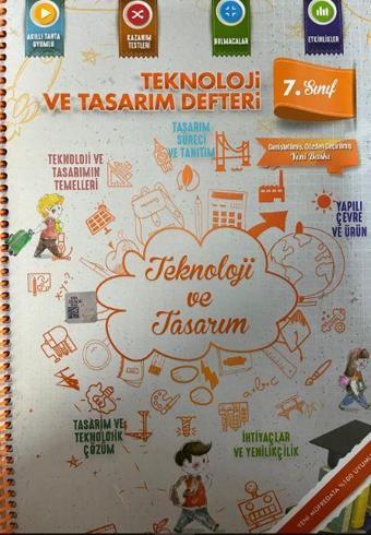 7. Sınıf Teknoloji Ve Tasarım Defteri - Efx Akademi Yayınları