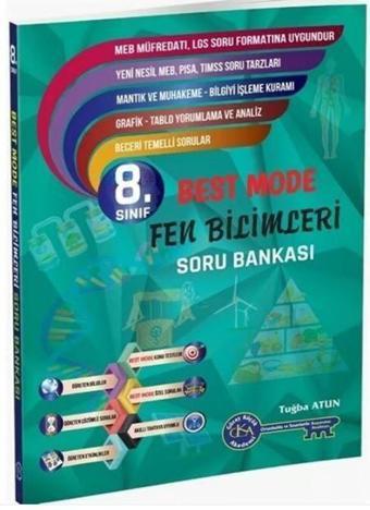 8. Sınıf Best Mode Fen Bilimleri Soru Bankası - Gür Yayınları