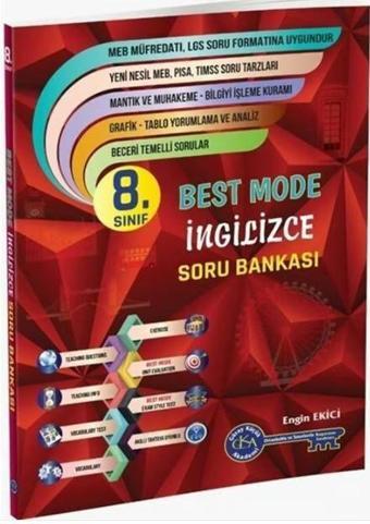 8. Sınıf Best Mode İngilizce Soru Bankası - Gür Yayınları