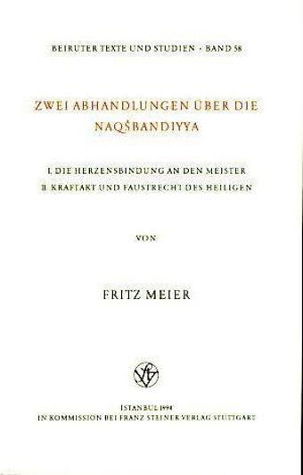 Zwei Abhandlungen Über Die Naqsbandiyya - Eren Yayıncılık