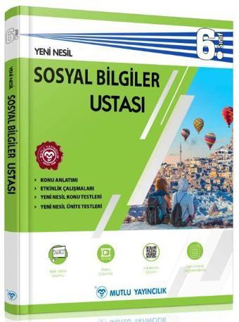 6. Sınıf Yeni Nesil Sosyal Bilgiler Ustası - Mutlu Yayıncılık