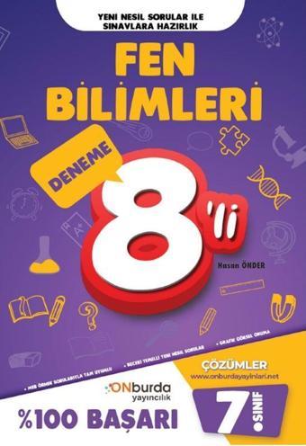 7. Sınıf Fen Bilimleri Yeni Nesil Branş Denemeleri - Onburda Yayınları