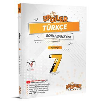 7. Sınıf Spoiler Türkçe Soru Bankası - Spoiler Yayınları