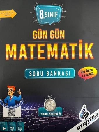 8. Sınıf Gün Gün Matematik Soru Bankası - Strateji Yayınları