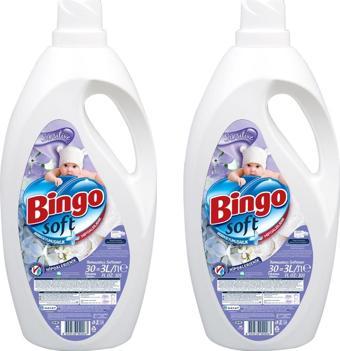 Bingo Soft Sensitive Çamaşır Yumuşatıcısı 3 lt x 2 Adet