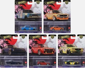 Hot Wheels Premium Car Culture Japon Historic 5'li Set FPY86-976B 
